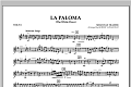 La Paloma (The White Dove) - Violin 1