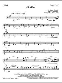 Glorified - Violin 2 