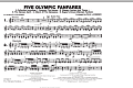 Five Olympic Fanfares - Bb Horn/Flugelhorn