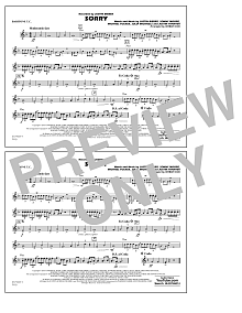 Sorry - Baritone T.C. 