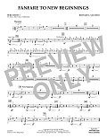 Fanfare for New Beginnings - Percussion 2