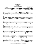 Allegro from Brandenburg Concerto No. 3 - Eb Alto Clarinet