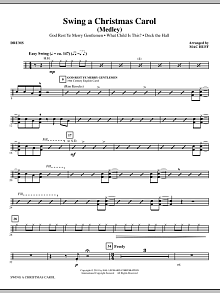 Swing A Christmas Carol (Medley) - Drums 