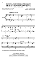 This Is The Gospel Of Love (arr. Mary McDonald)