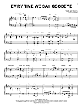 Ev'ry Time We Say Goodbye [Jazz version] (from Seven Lively Arts) (arr. Brent Edstrom)