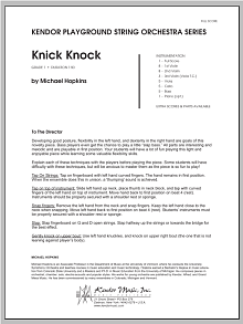 Knick Knock - Full Score 