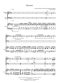 Dreamer (SSATB) (arr. Richard Salt) - Full Score
