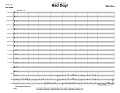 Bad Dog! - Full Score