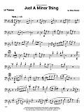 Just A Minor Thing - 1st Trombone