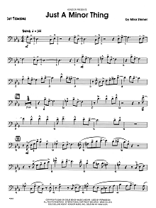 Just A Minor Thing - 1st Trombone 