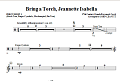 Bring a Torch, Jeanette Isabella - Percussion 1