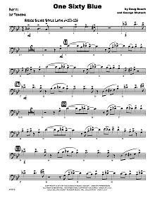 One Sixty Blue - 1st Trombone 