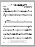 What Makes You Beautiful - Bb Clarinet 1