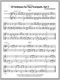 12 Fanfares For Two Trumpets, Set 1
