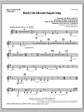 Hark! The Herald Angels Sing - Bass Clarinet (sub. Tuba)