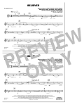 Believer - Eb Baritone Sax