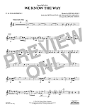 We Know the Way (from Moana) - Eb Alto Saxophone 1