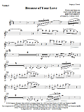 Because Of Your Love - Violin 2