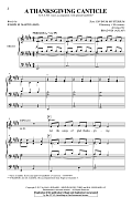 A Thanksgiving Canticle