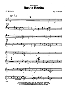 Bossa Bonito - 1st Bb Trumpet 