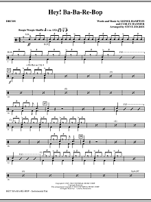 Hey! Ba-Ba-Re-Bop - Drums 