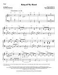 King of My Heart (arr. Heather Sorenson) - Piano