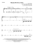 Because He Lives, Amen - Percussion