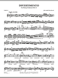 Divertimento for String Orchestra (Mvt. 1) - Violin 1