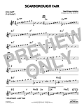 Scarborough Fair - Bb Solo Sheet