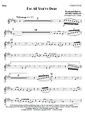 For All You've Done - Oboe