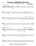 Springer Mountain Morning (based on "Bonny James Campbell") - Bass
