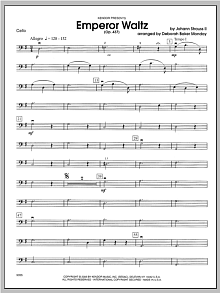 Emperor Waltz (Opus 437) - Cello 