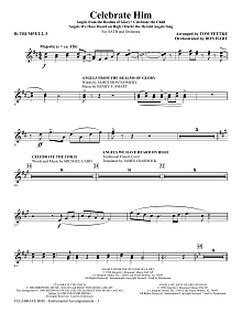Celebrate Him (Medley) - Bb Trumpet 2,3 