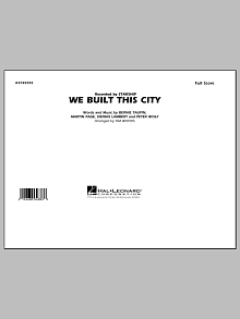 We Built This City - Full Score 