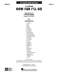 How Far I'll Go (from Moana) - Conductor Score (Full Score)