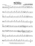 Rondeau (from Sinfonies Of Fanfares) (arr. Kevin Kaisershot) - 1st Trombone