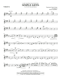 Simple Gifts - Violin 1