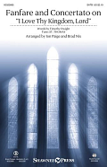 Fanfare and Concertato on "I Love Thy Kingdom, Lord" (arr. Jon Paige and Brad Nix) - Full Score