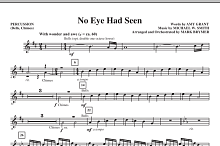 No Eye Had Seen - Percussion 