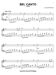 Bel Canto (Lullabye) 