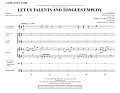 Let Us Talents And Tongues Employ (arr. John Leavitt) - Full Score