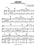 Unfair (from Andrew Lloyd Webber's Cinderella)