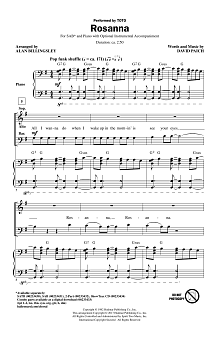 Rosanna (arr. Alan Billingsley) 