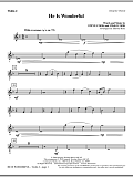 He Is Wonderful - Violin 2