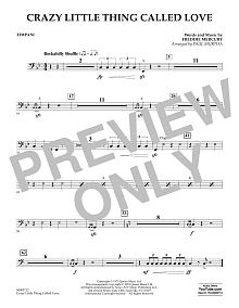 Crazy Little Thing Called Love (arr. Paul Murtha) - Timpani 