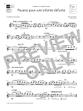 Pavane pour une infante défunte  (Grade 3 List B2 from the ABRSM Saxophone syllabus from 2022)