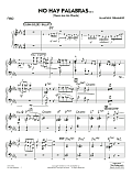 No Hay Palabras... (There Are No Words) - Piano
