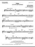 Today (As For Me And My House) - Tenor Sax (sub. Tbn 2)