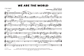We Are The World - 3rd Bb Trumpet