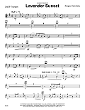Lavender Sunset - 3rd Bb Trumpet